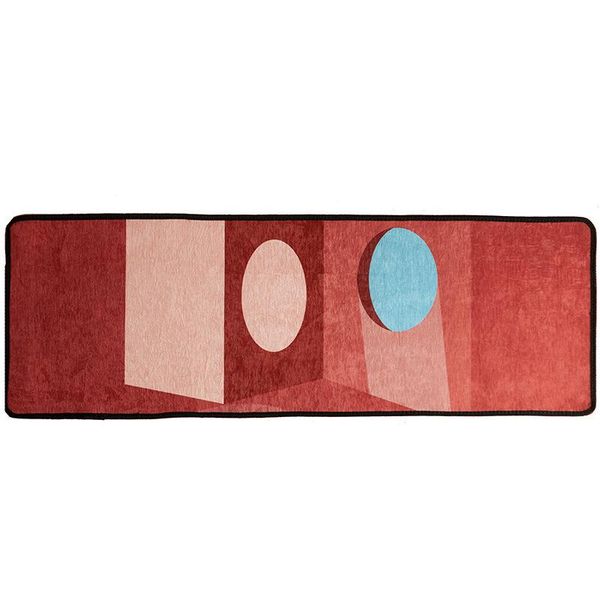 

[muze-x]original light and shadow geometry bedroom bedside carpet abstract art living room decor rug kitchen mat home doormat carpets