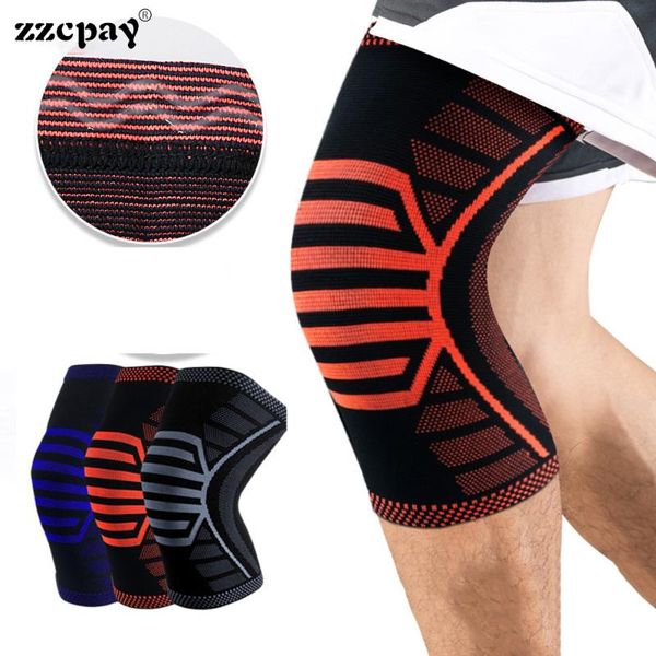 

elastic knee pads nylon sports fitness kneepad protective patella brace support running basketball danball dance sport elbow &, Black;gray