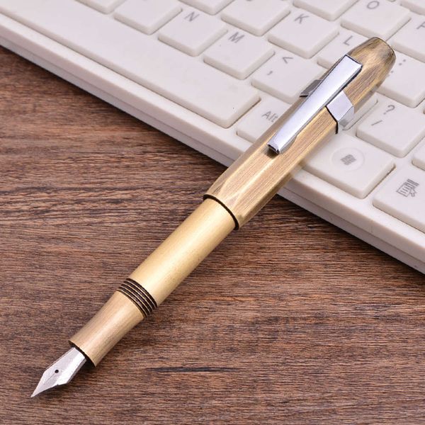 

hill fp9629 art metal brass que pen business gift
