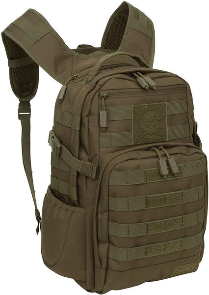 

specialty knives & tools ninja tactical daypack backpack, olive drab green