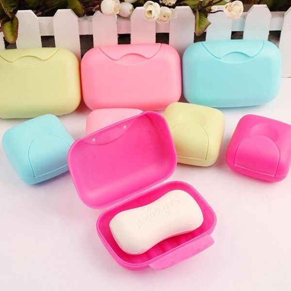 

soap dishes portable dish box for storage holder travelling hiking bathroom accessories easy carry sealed soaps container of gadget