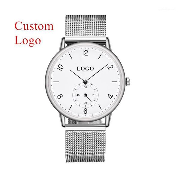 

wristwatches cl031 mens luxury customized manufacturing oem watches with your logo japan movement watch price private label, Slivery;brown