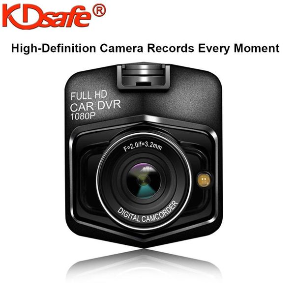 

kdsafe car dvr camera dash cam recorder dual-lens hd dashcam night vision 24h parking monitor mini hidden reverse image recycle dvrs