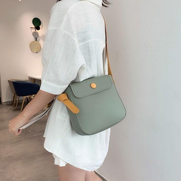 

evening bags women shoulder bag imitation leather fashion ladies diagonal lightweight youth girl daily crossbody green simple style
