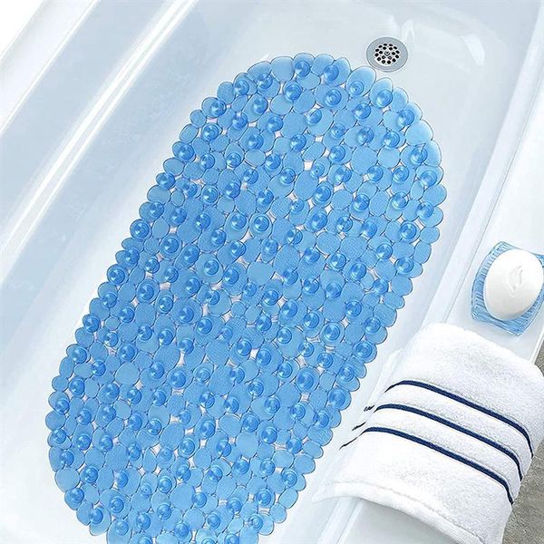 

bath mats shower ground mat blue color bathroom pad anti-skis floor cushion