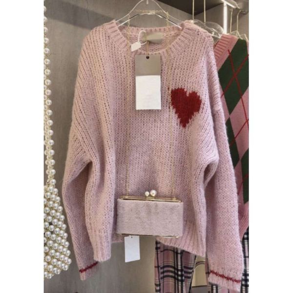 

autumn casual loose and love sweater long sleeve sweater fashion, White;black