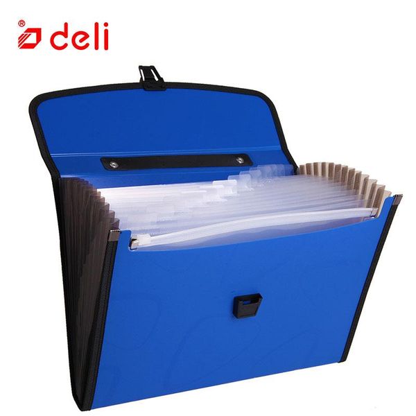 

business card files deli a4 size folder document bag expandable filing storage file organizer expander holder briefcase
