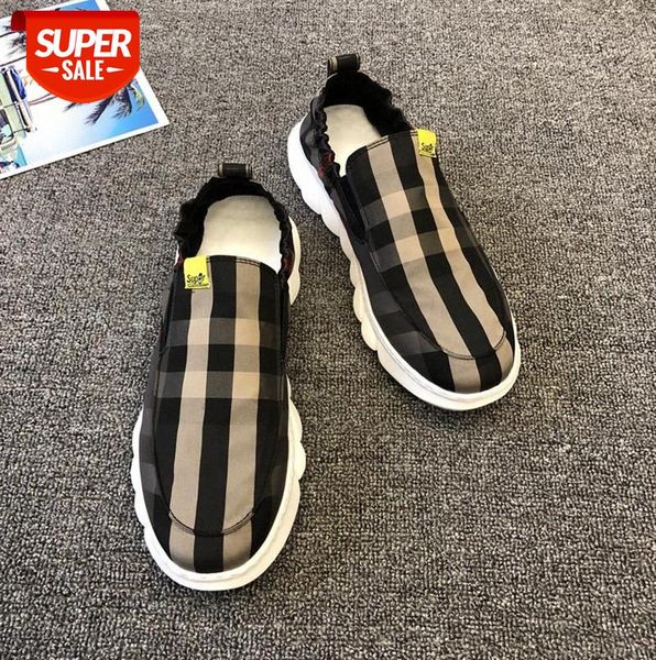 

breathable shoes, canvas, casual cloth one-footed men's korean version, all-match men #qy25