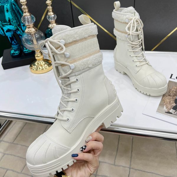 

famous classic designer ladies winter boots embroidery martin boots two styles thickened soles, Black