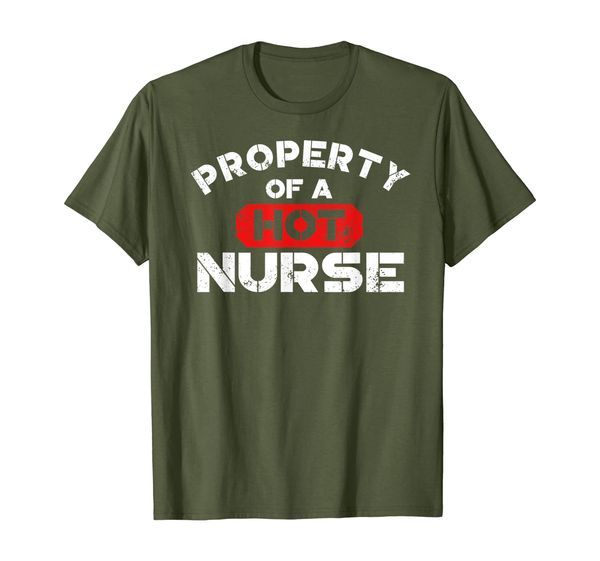 

property of a nurse t-shirt world nurses day shirt, White;black