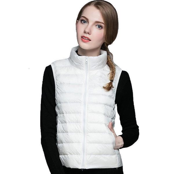 

vests 2021 korean light down et for women, Black;white