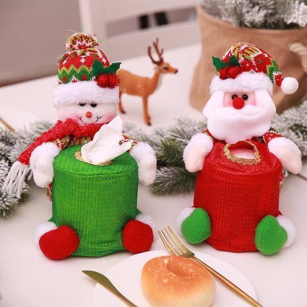 

christmas decorations tissue paper towel set cylinder cover dust for home bathroom el decoration supplies1
