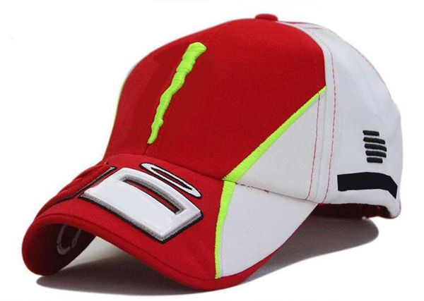 

2021 new motorcycle racing series embroidered baseball cap adjustable curved brim duck tongue hat