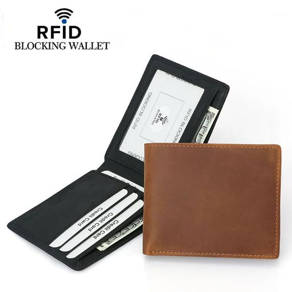 

wallets genuine leather men's slim wallet card holder po pocket male purses business casual 100% for men1, Red;black