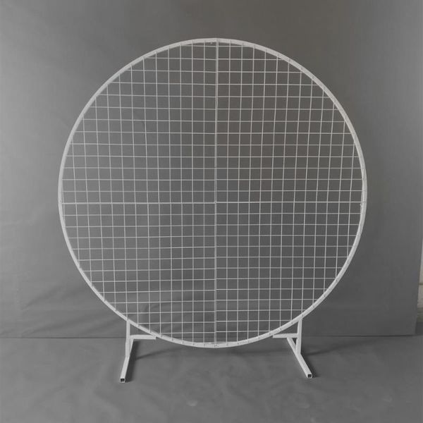 

party decoration wedding round grid arch