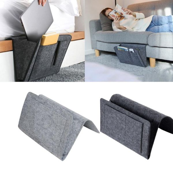 

storage bags felt bedside bag bedroom blanket hanging