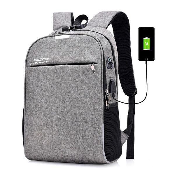 

usb-charging anti-theft business backpack men office work male slim lapbag water repellent shoulder bags