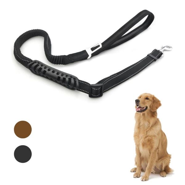 

strong 2m dog car seat belt safety leads harness adjustable nylon leash with comfortable padded handle pet accessories collars & leashes