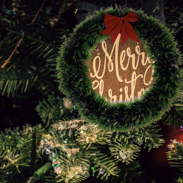 

pcs decorative garland door hangings christmas wreath for party celebration flowers & wreaths