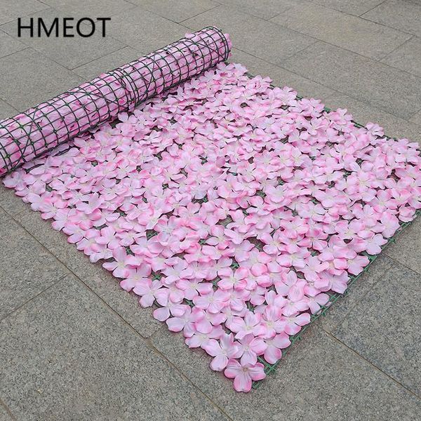 

decorative flowers & wreaths roll up artificial flower wall panel fence plants ivy balcony courtyard garden decoration wedding row