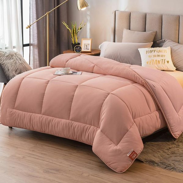 

comforters & sets winter 100% silk quilt thickening warm spring autumn luxury king queen twin full size