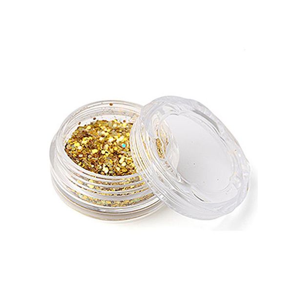 

box gold glitter flakes irregular aluminum foil sequins for nails chrome powder winter manicure art decorations nail, Silver;gold