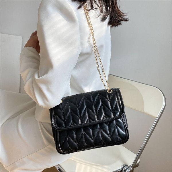 

evening bags high-quality texture bag women's spring and summer 2021 fashion all-match chain student one-shoulder messenger