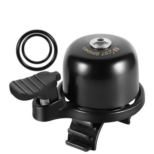 

bike horns bell bicycle ring with loud crisp clear sound for mtb safety non-slip button cycling handlebar