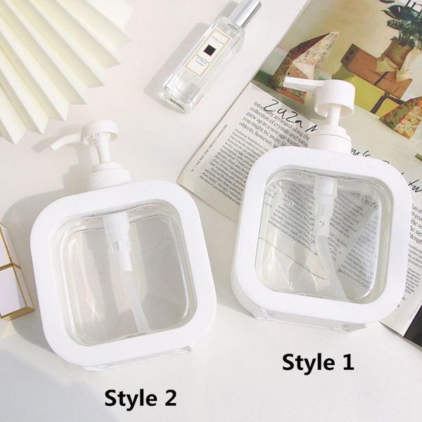 

storage bottles & jars 500ml simple hand sanitizer lotion container ins style sub-bottling large-capacity travel bottle press