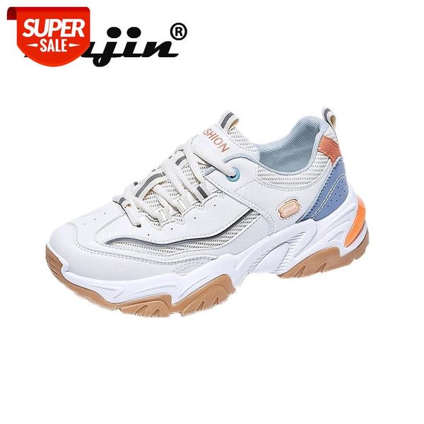 

fujin 2021 ins women sneakers platform shoes chunky fashion sneakers for women ladies comfortable breathable causal shoes #bv3u