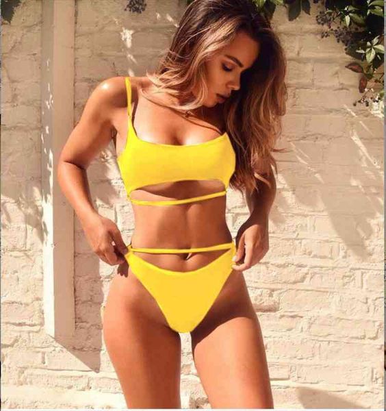 

bikini scrunch butt swimwear women pad biquini monokini swimsuit women maillot de bain mujer bathing suit, White;black