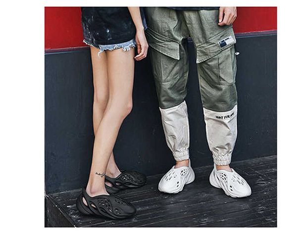 

coconut hole shoes men's summer 2021 new personalized beach sandals ysj og7k, Black