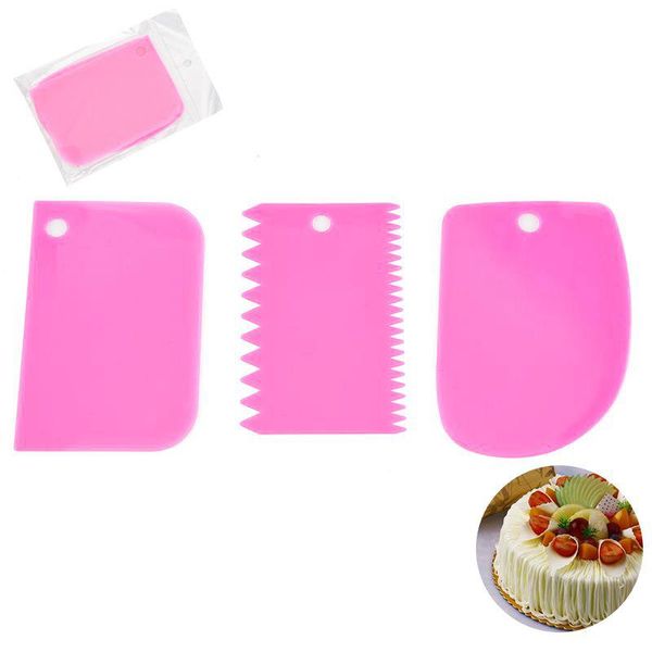 

cream scraper smoother irregular teeth edge diy cake fondant pastry cutters baking spatulas pasty cutter tools &