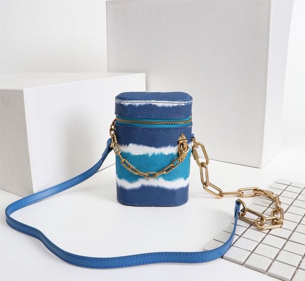 

designer luxury handbags purses phone box pen holder box bag women brand classic style genuine leather shoulder bags m61112