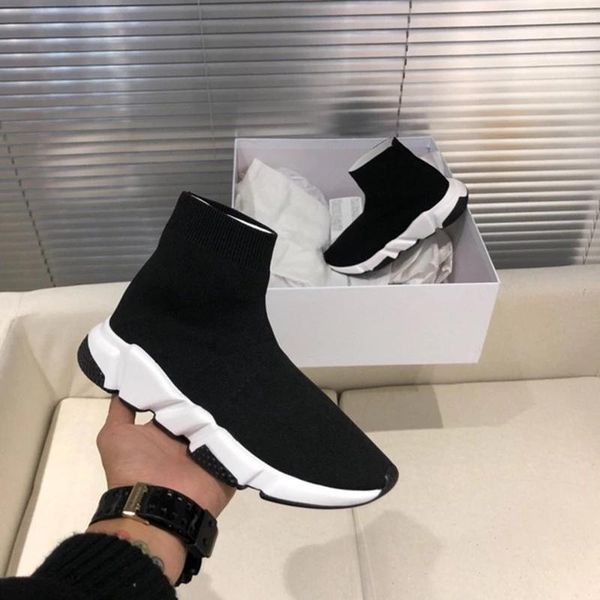 

boots 2021 high-quality suede leather boots, comfortable and casual design socks, pure black simple stretch