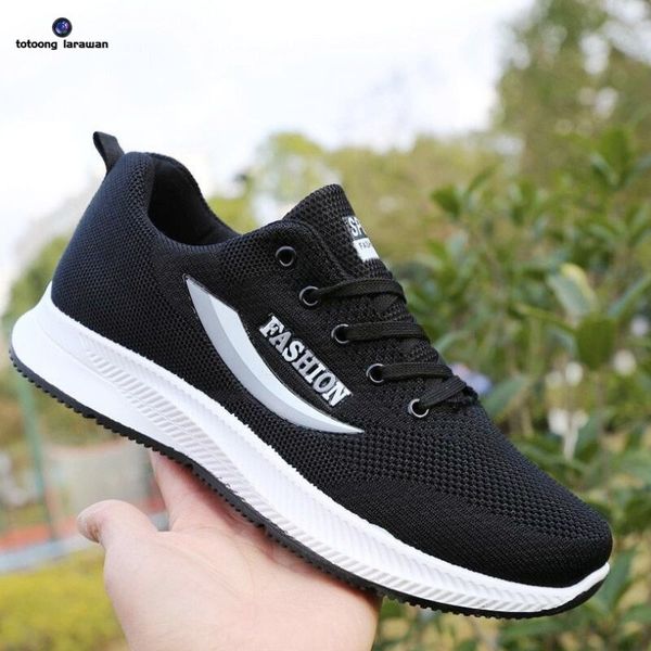 

men's shoes casual shoes sports shoes breathable fashion 92086, Black