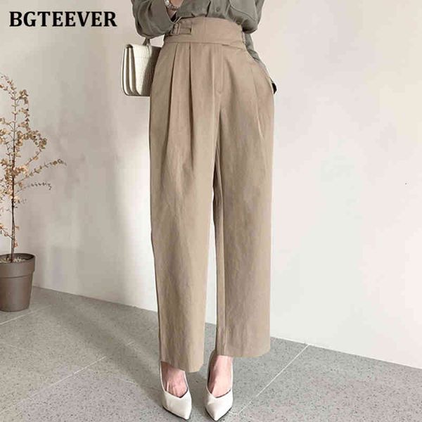 

pants chic loose female wide leg autumn winter casual long pants for women high waist streetwear trousers pantalon z4ky, Black;white