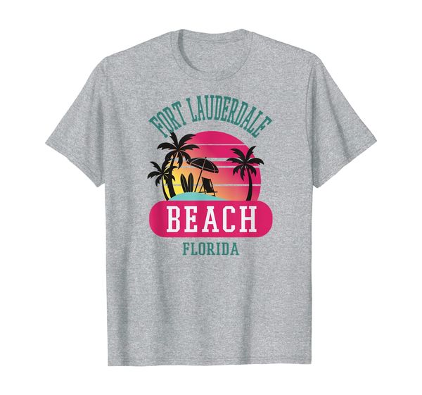 

"Fort Lauderdale" Florida Beach FL TShirt Men Women, Mainly pictures