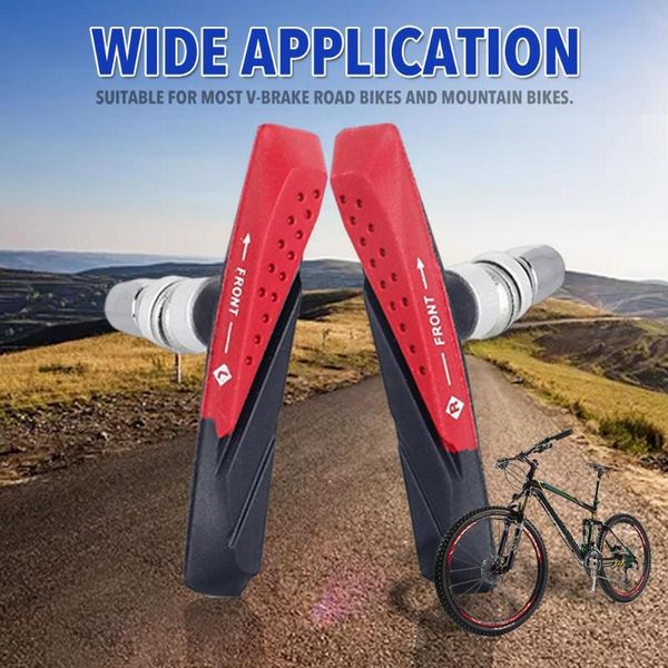 

bike brakes brake pads for mtb cycling curved design v set accessories replacement parts most bicycle road