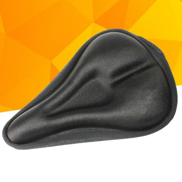 

bike saddles black mountain riding seat cushion cover sponge comfortable