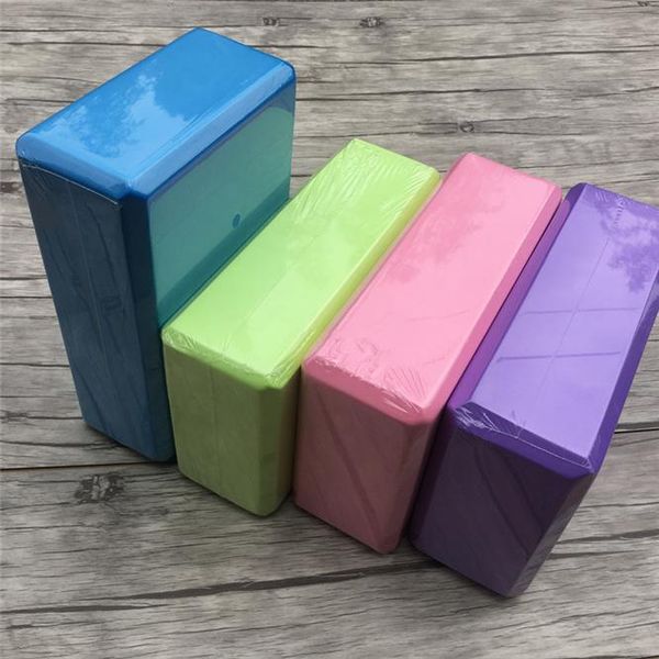 Kissen 50 stücke Gym Fitness EVA Yoga Block Bunte Schaum Ziegel Für Crossfit Übung Workout Training Bodybuilding Ausrüstung