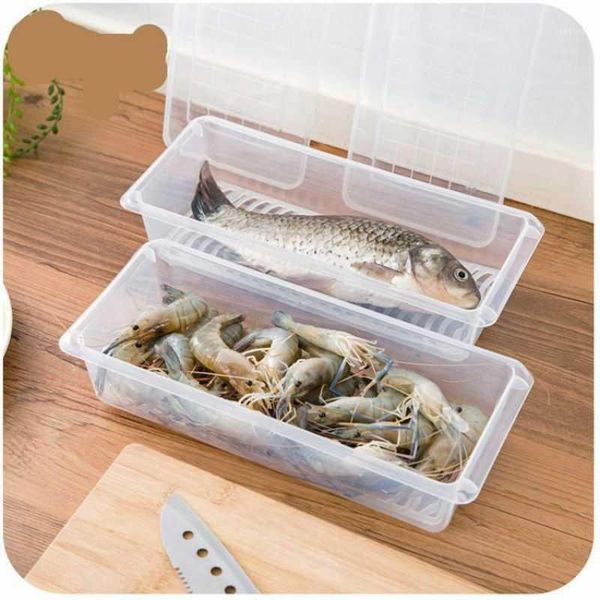

kitchen refriger draining preservation box foldable drain basket water filter strainer fruit vegetable washing container storage bottles & j