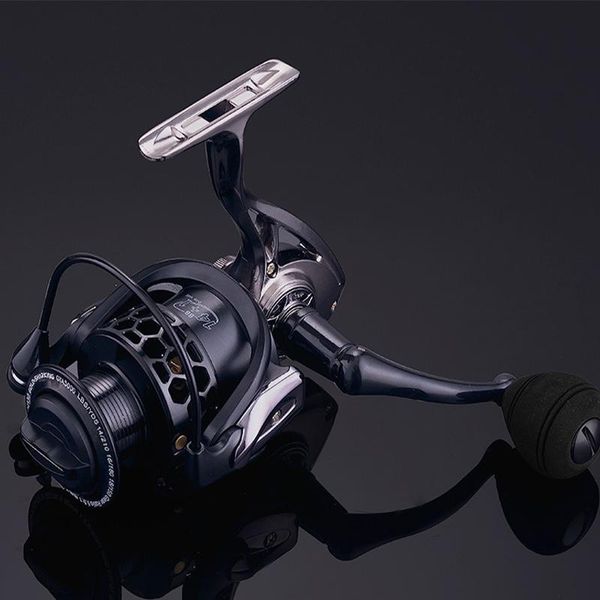

baitcasting reels fishing reel 5.5:1 gear ratio metal spool spinning lightweight left/right hand ultra smooth powerful tackle
