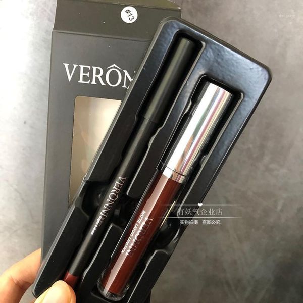 

matte lipstick+lipgloss line collocation1