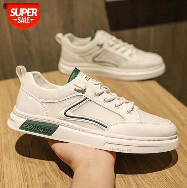 

men's shoes white trendy pilot sports casual breathable #lo9l