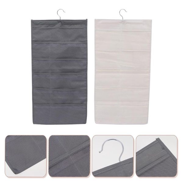 

storage boxes & bins 2pcs 30 compartments double-sided bags underwear socks