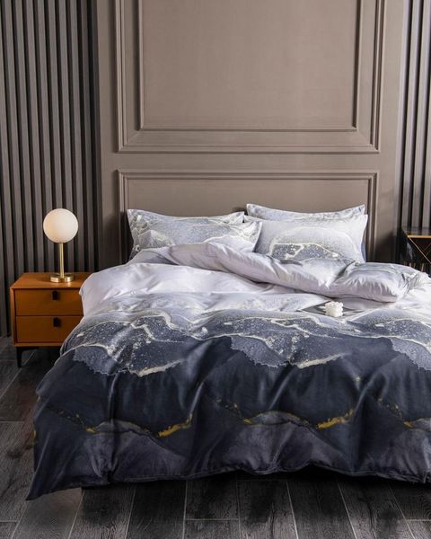 

bedding sets luxury duvet cover california king purple to the east 150x200 2-3pcs singles double no fill bed sheet