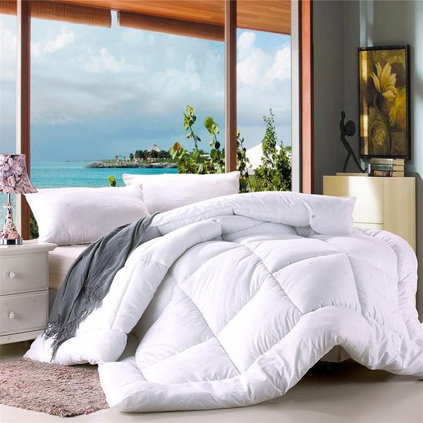 

comforters & sets autumn winter thicken warm quilt blanket double king queen bed cover bedding soft quilted printed comforter home el duvets