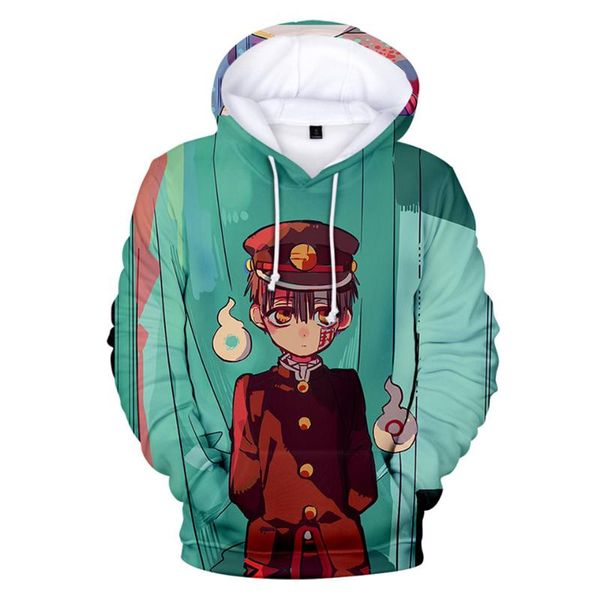 

men's hoodies & sweatshirts funny anime toilet bound hanako kun 3d fashion men women cartoon sweatshirt long sleeve cosplay sudaderas b, Black