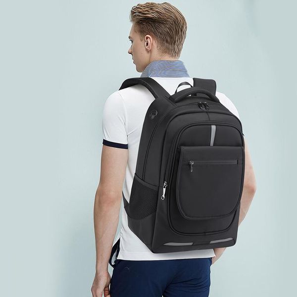 

backpack 17 inch laplarge capacity waterproof multifunctional men usb charging travel business school bags